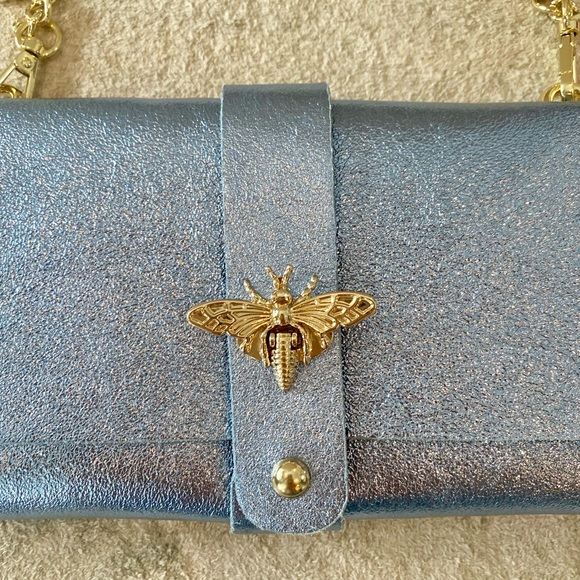 Italian leather, brand new purse - Picture 2 of 5